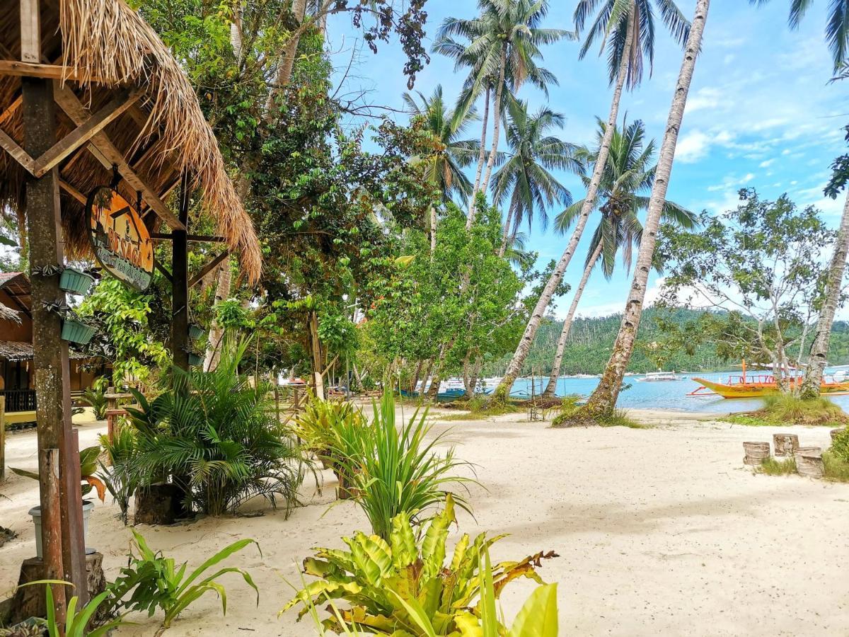 Besaga Beachfront B&B - Port Barton ซาน วิเซนเต ภายนอก รูปภาพ